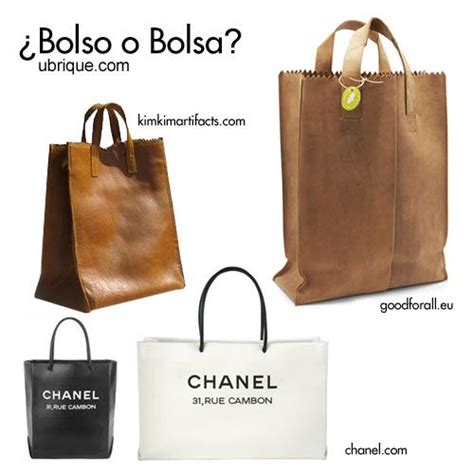 Bolso vs. Bolsa .